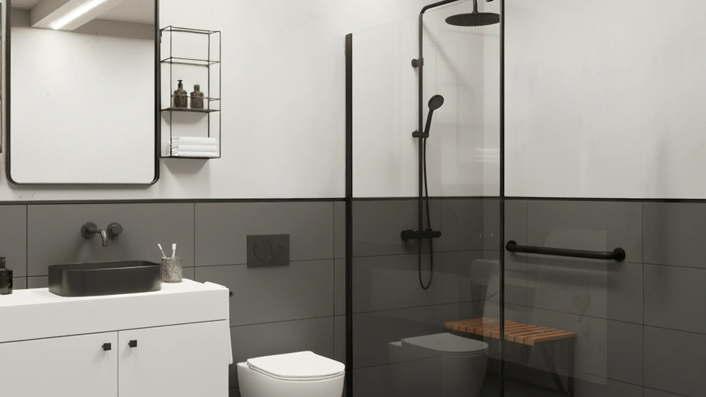 Bathroom after