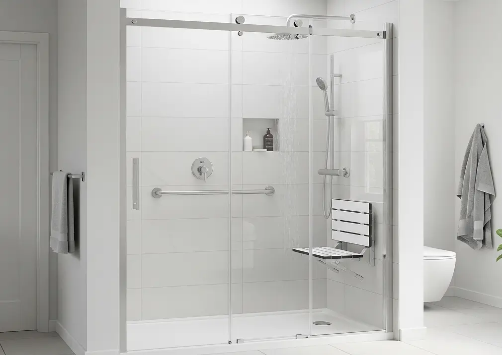 Tub-to-Shower Conversion